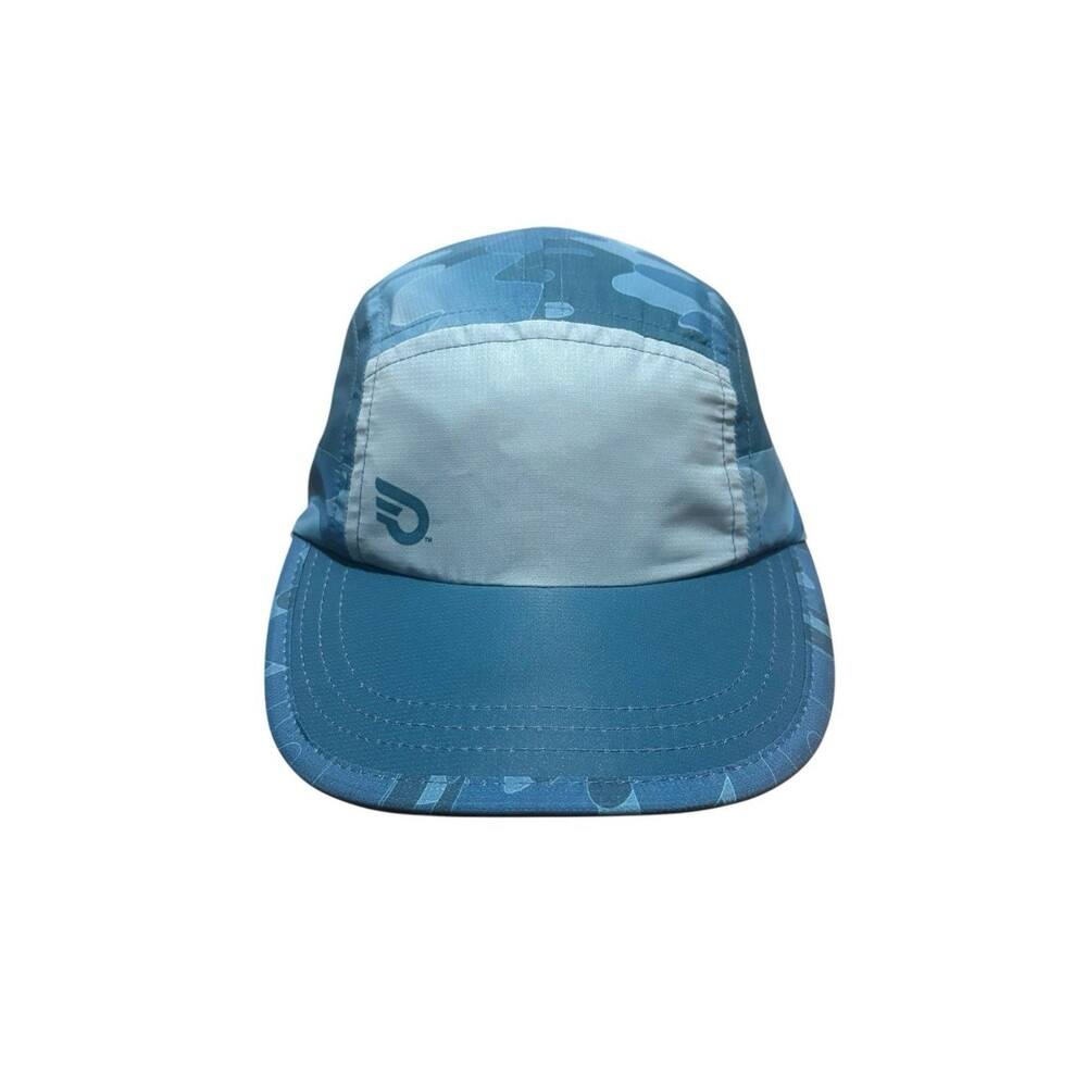 HEADSWEATS Running/Fitness/Workout 5 Panel Adjustable Blue Hat